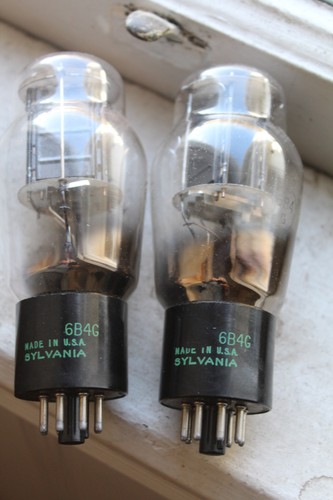 Nos pair sylvania 6b4g - nos, triode