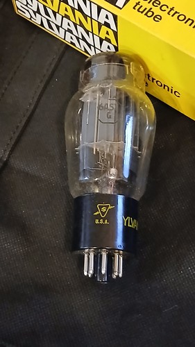 Nos sylvania 6as7g dual - sylvania,
