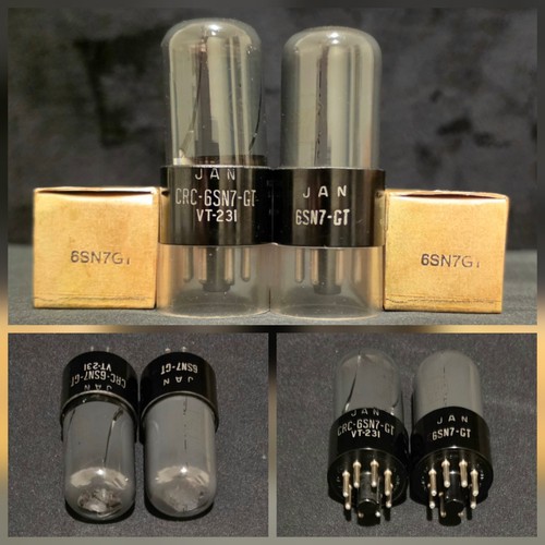 Rca 6sn7 231 jan - gt, crc