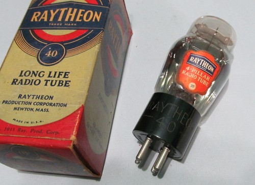 Raytheon type triode - type,