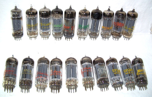Lot sylvania made 6fq7 - (20), sylvania-made