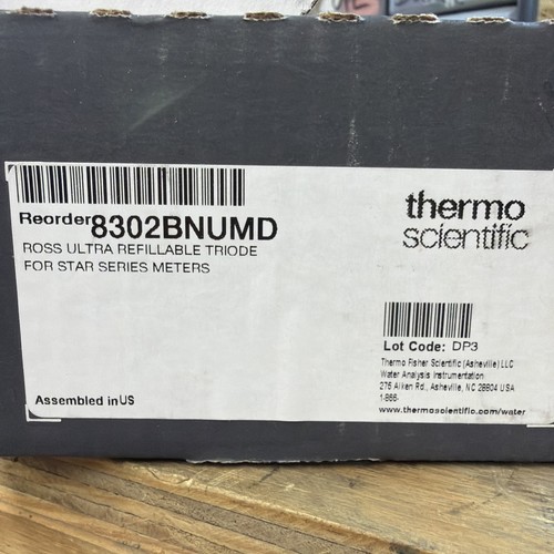 Thermo scientific orion - thermo, ross