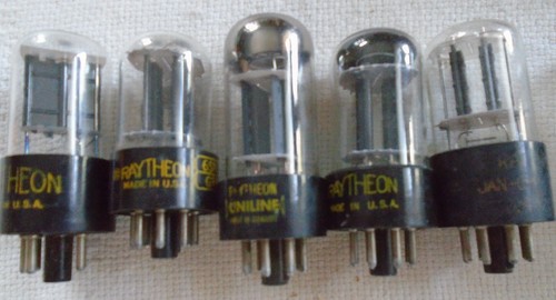 Raytheon 6sn7gt gtb medium - 6sn7gt/gtb,