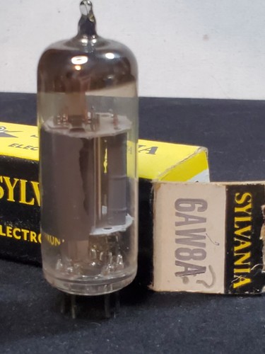 6aw8a vacuum tube sylvania - 6aw8a,